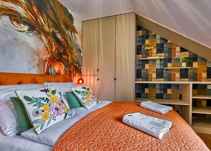 דירה Dwupoziomowe Karkonoskie Kolory By Royal Aparts קרפאז'